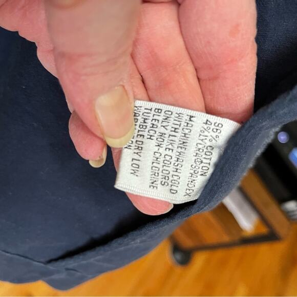 Talbots Woman Petites Stretch Cotton Spandex Blue Jacket 20W Preppy Business - Picture 7 of 8